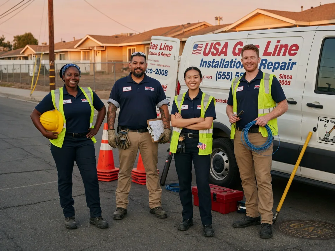 Gas Line Installation company in Hagerstown, IN